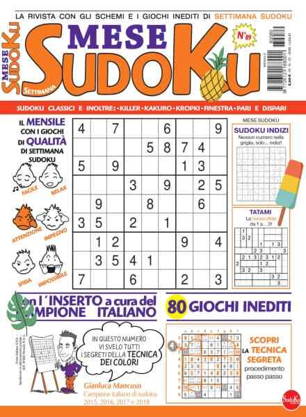 Settimana Sudoku Mese – Luglio 2026 Cover