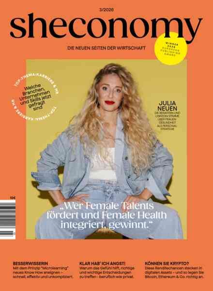SHEconomy Germany – Juli 2026 Cover