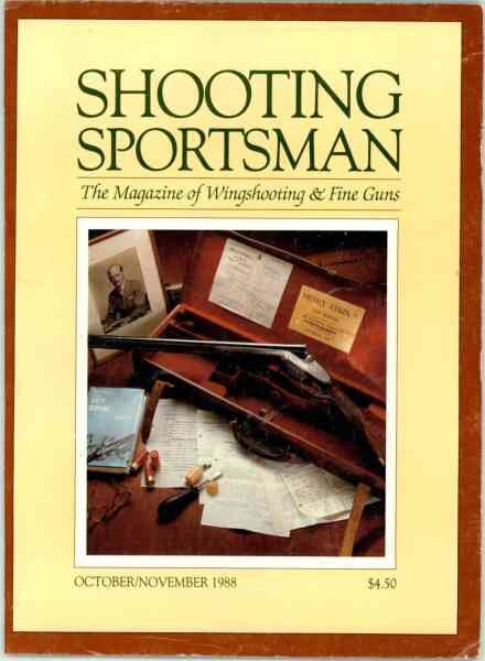 Shooting Sportsman – October-November 1988 Cover