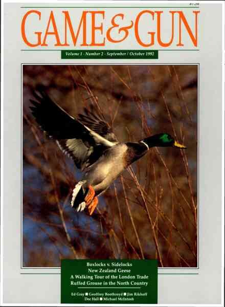 Shooting Sportsman – September-October 1992 Cover
