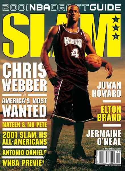 Slam – August 2001 Cover