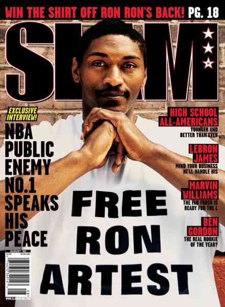Slam – August 2005 Cover