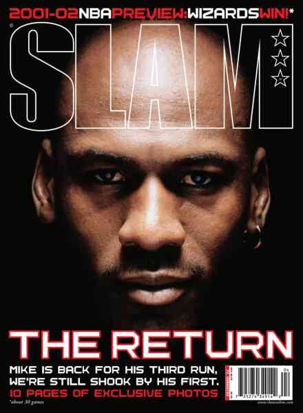 Slam – December 2001 Cover