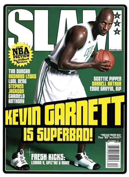 Slam – December 2007 Cover