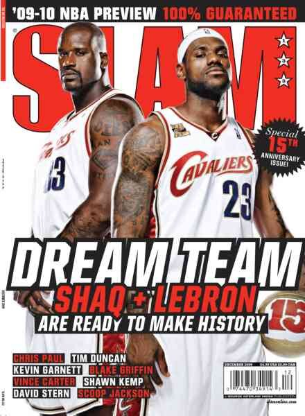 Slam – December 2009 Cover