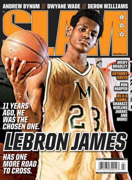 Slam – July 2012 Cover