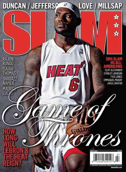 Slam – July 2014 Cover