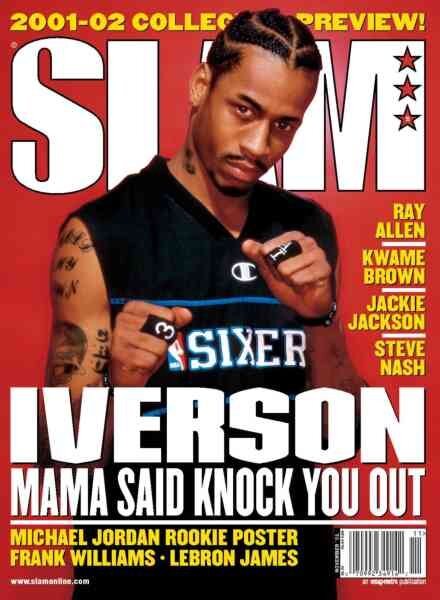 Slam – November 2001 Cover
