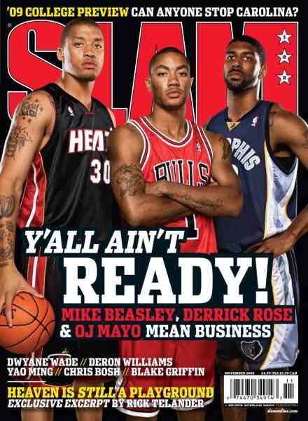 Slam – November 2008 Cover
