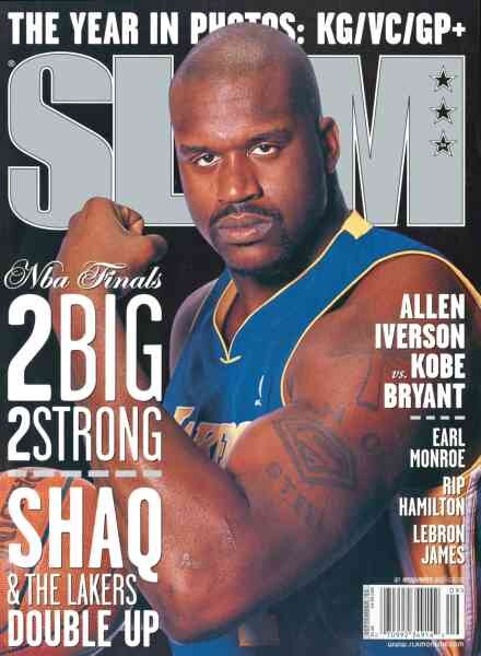 Slam – September 2001 Cover