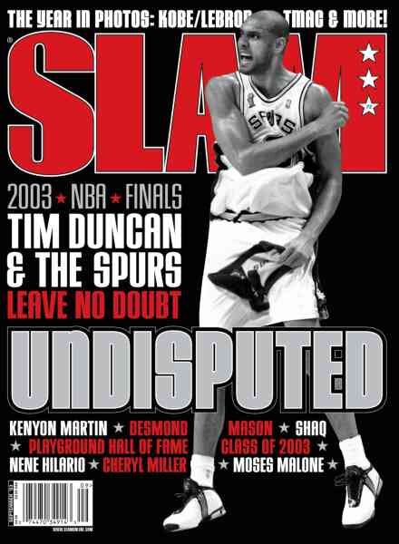 Slam – September 2003 Cover