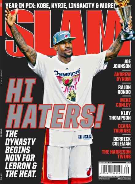 Slam – September 2012 Cover