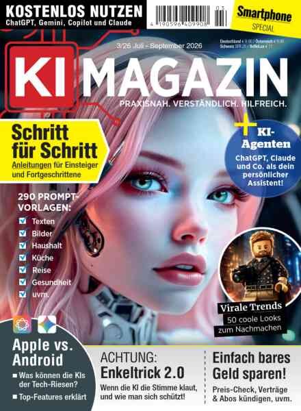 Smartphone Extra KI Magazin – Nr 3 Juli-September 2026 Cover