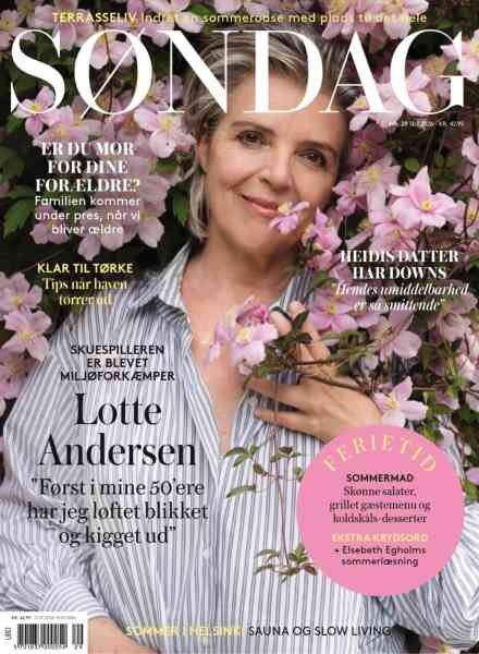 Sondag – 13 Juli 2026 Cover