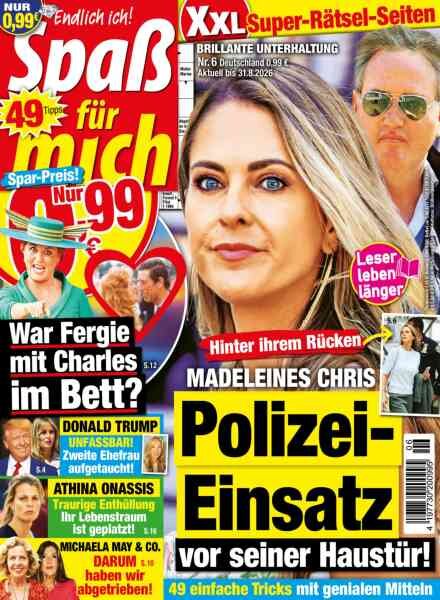 Spass fur mich – 21 Juli 2026 Cover