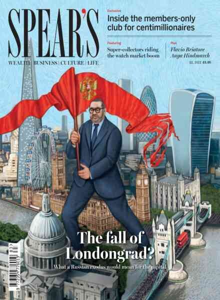 Spear’s Magazine – April 2022 Cover