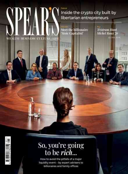 Spear’s Magazine – April 2025 Cover