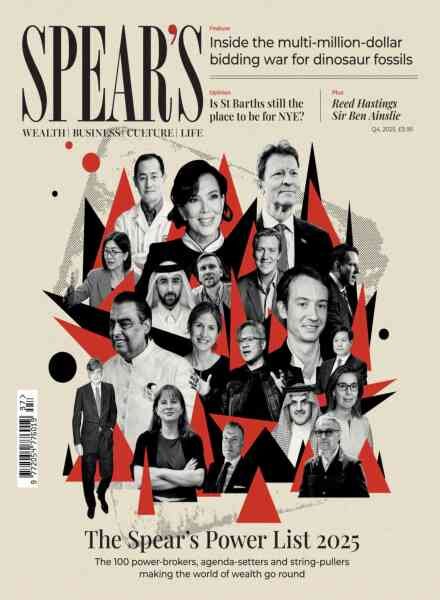 Spear’s Magazine – December 2025 Cover