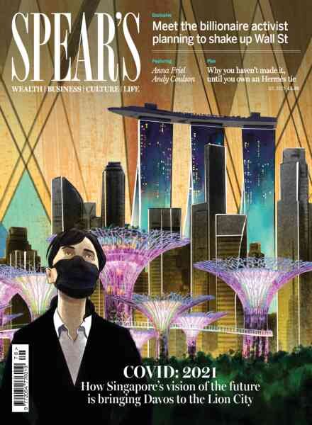 Spear’s Magazine – January 2021 Cover