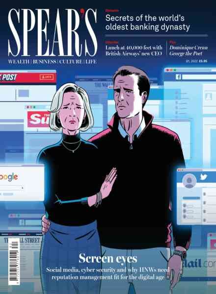 Spear’s Magazine – January 2022 Cover