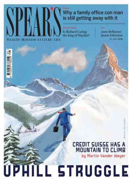 Spear’s Magazine – January 2023 Cover