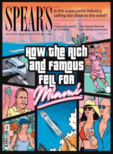 Spear’s Magazine – January 2024 Cover