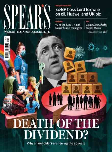 Spear’s Magazine – July-August 2020 Cover