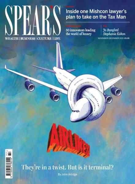 Spear’s Magazine – November-December 2020 Cover