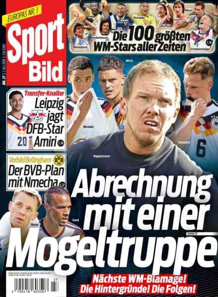 Sport Bild – 1 Juli 2026 Cover