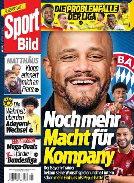 Sport Bild – 15 Juli 2026 Cover