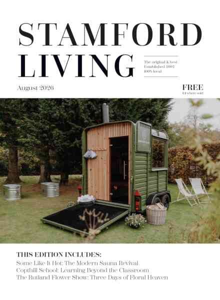 Stamford Living – August 2026 Cover