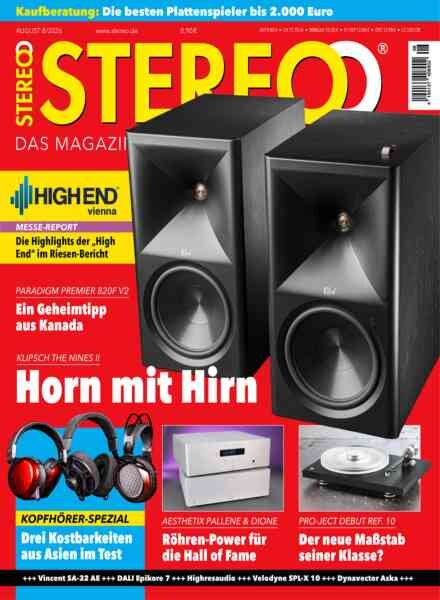 Stereo – August 2026 Cover