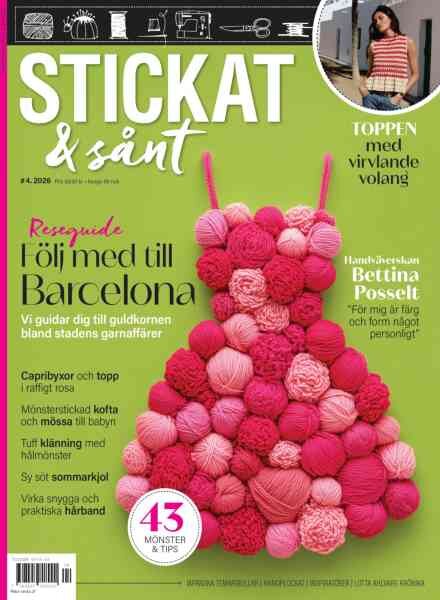 Stickat & Sant – Juli 2026 Cover
