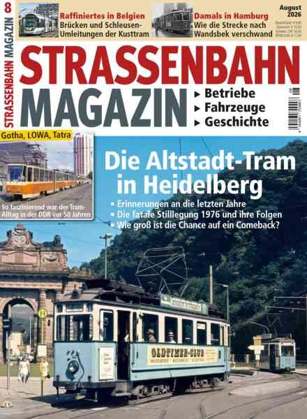 Strassenbahn Magazin – August 2026 Cover