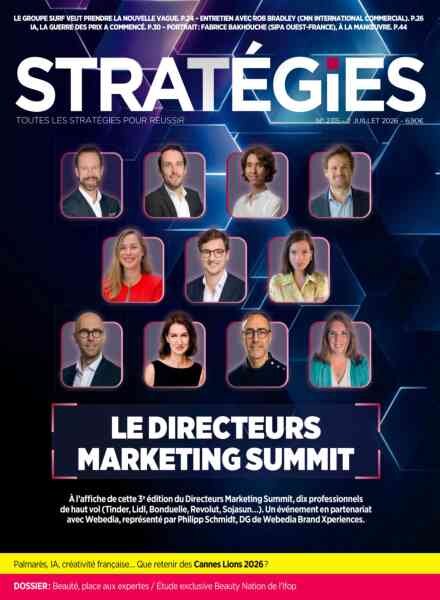 Strategies – 2 Juillet 2026 Cover