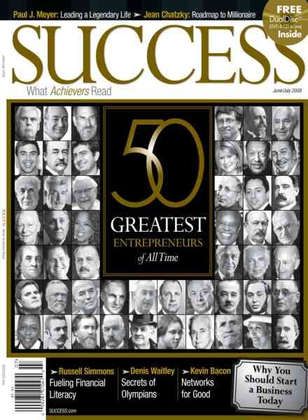 Success – June-July 2008 Cover