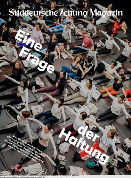 Suddeutsche Zeitung Magazin – 24 Juli 2026 Cover
