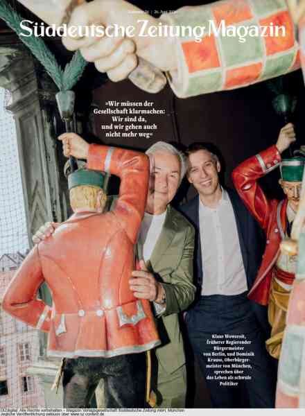 Suddeutsche Zeitung Magazin – 26 Juni 2026 Cover
