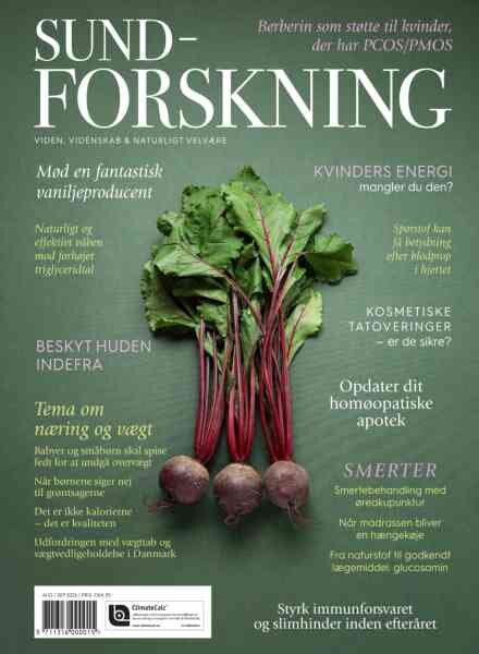 Sund-Forskning Magasin – August-September 2026 Cover