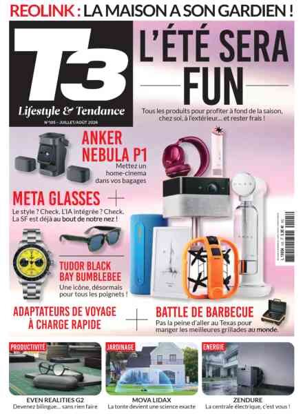 T3 France – Juillet-Aout 2026 Cover
