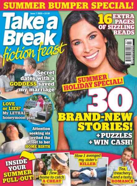 Take a Break Fiction Feast – July 2026 Cover