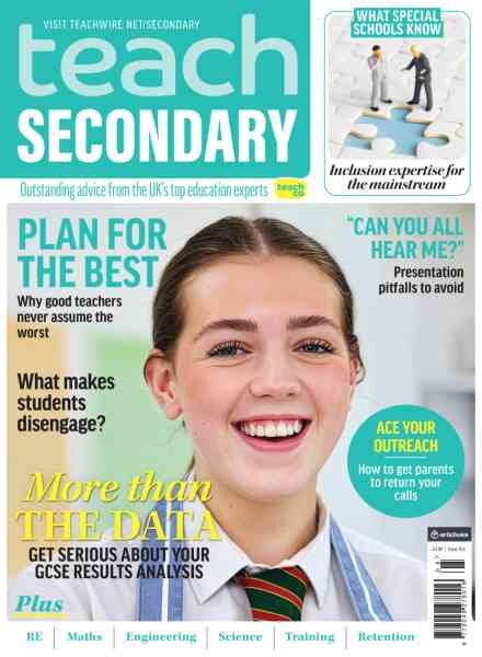 Teach Secondary – July-August 2026 Cover