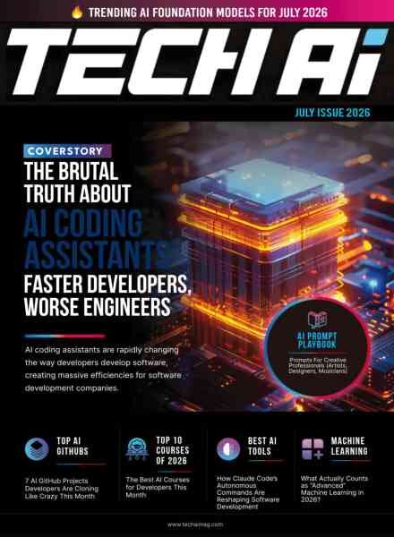 Tech AI Magazine – July 2026 Cover