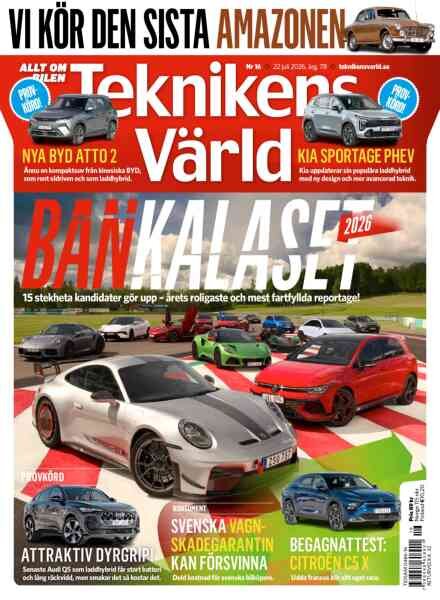 Teknikens varld – 22 Juli 2026 Cover