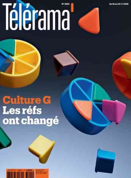 Telerama Magazine – 15 Juillet 2026 Cover