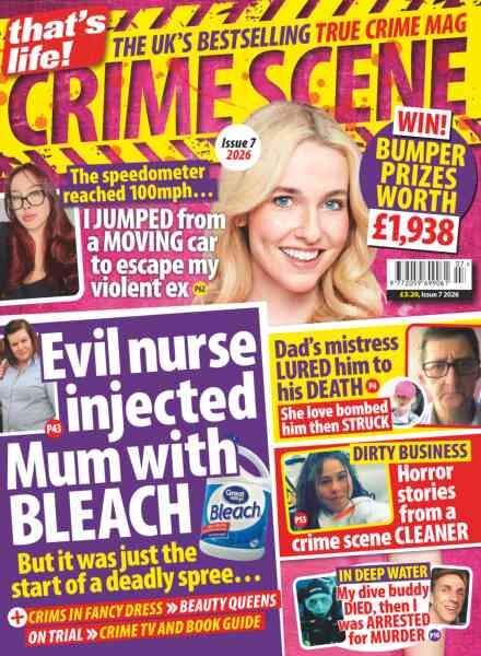 That’s Life Crime Scene – July 2026 Cover