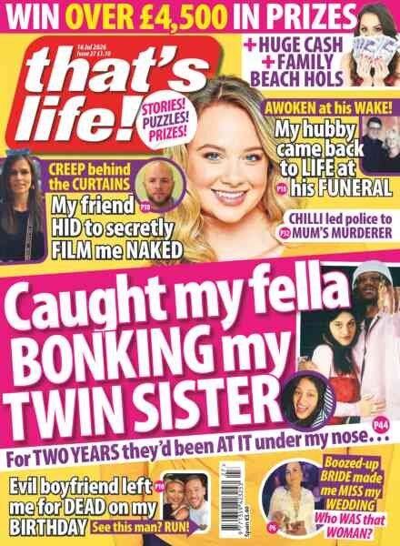 that’s life! UK – 9 July 2026 Cover