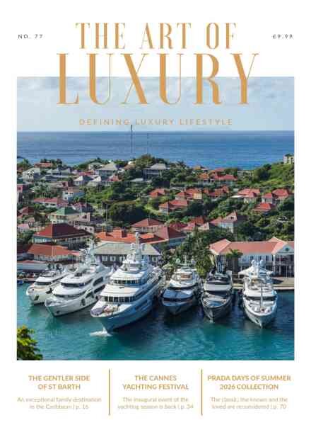 The Art of Luxury – July-August 2026 Cover