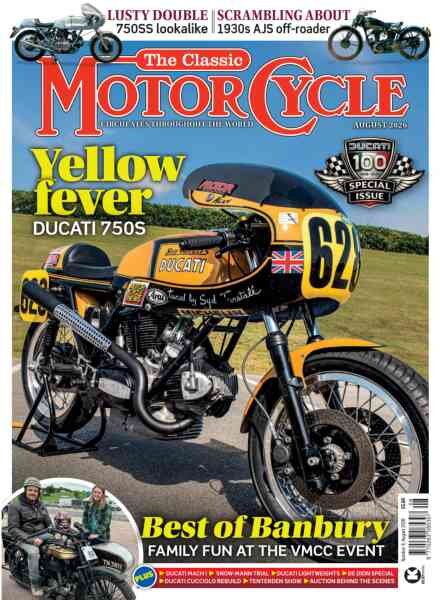 The Classic MotorCycle – August 2026 Cover