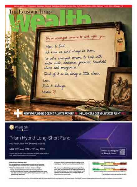 The Economic Times Wealth – July 13 2026 Cover